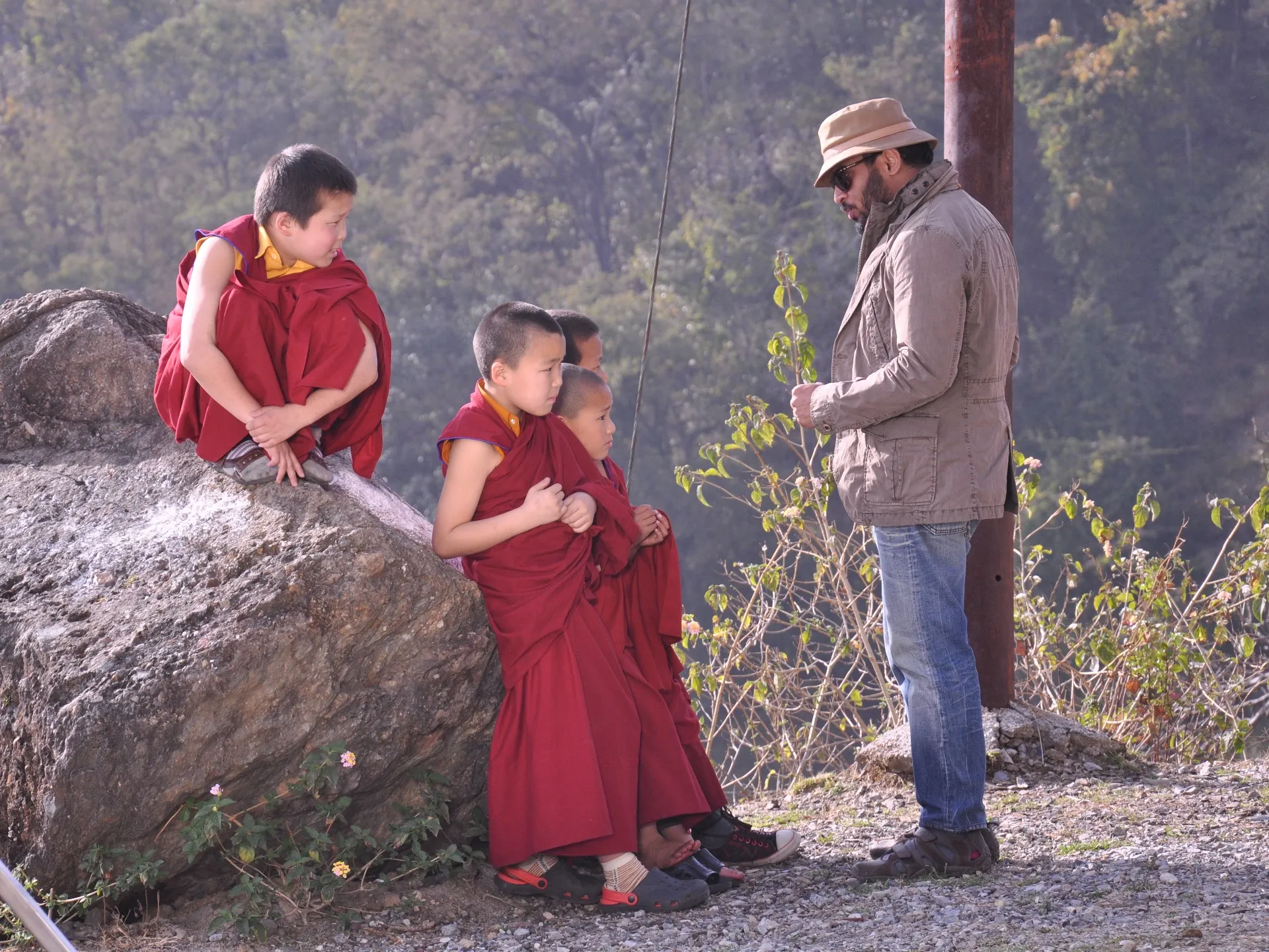 Bappaditya Roy - Behind the scenes at Fourth Apple Films