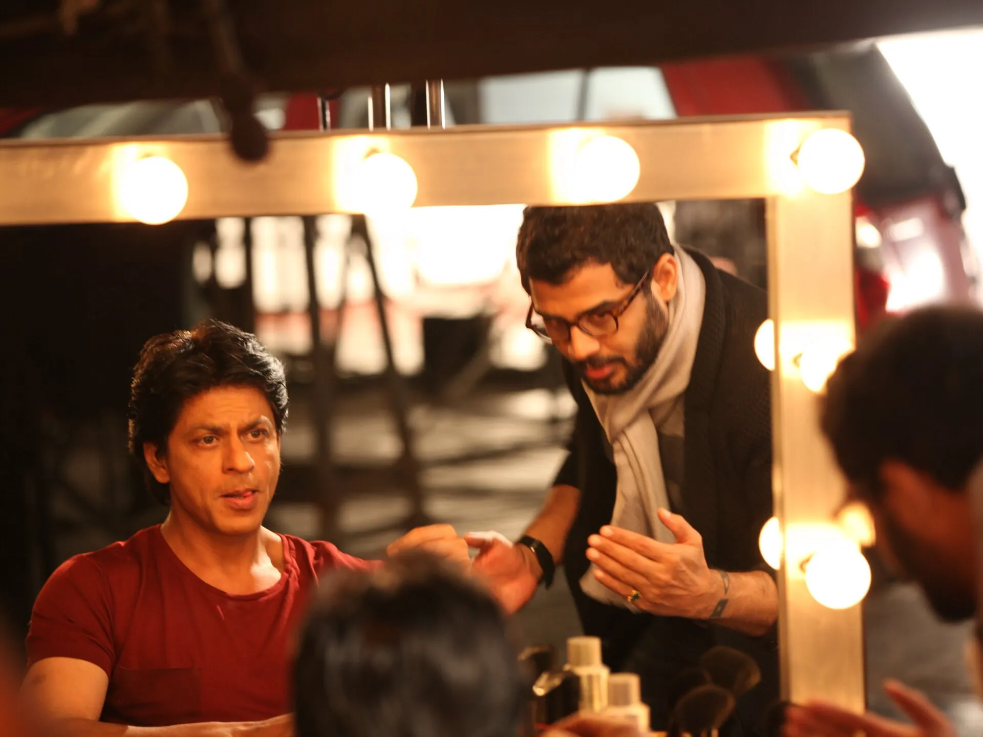 Bappaditya Roy - Behind the scenes with Shah Rukh Khan at Fourth Apple Films
