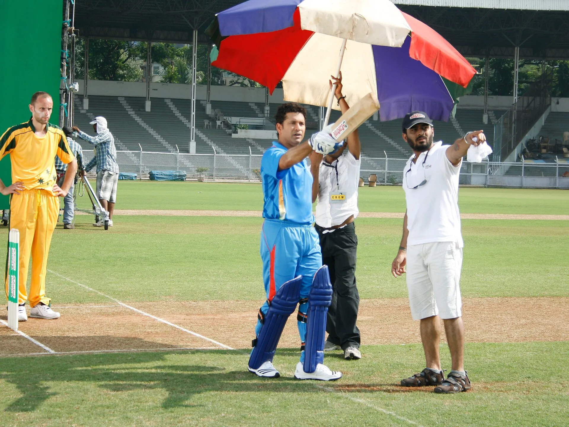 Bappaditya Roy - Behind the scenes with Sachin Tendulkar at Fourth Apple Films